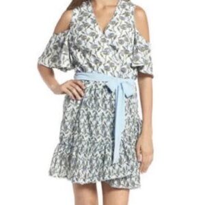 ANTHROPOLOGIE FOXIEDOX LEXIE CROSS DRESS MEDIUM